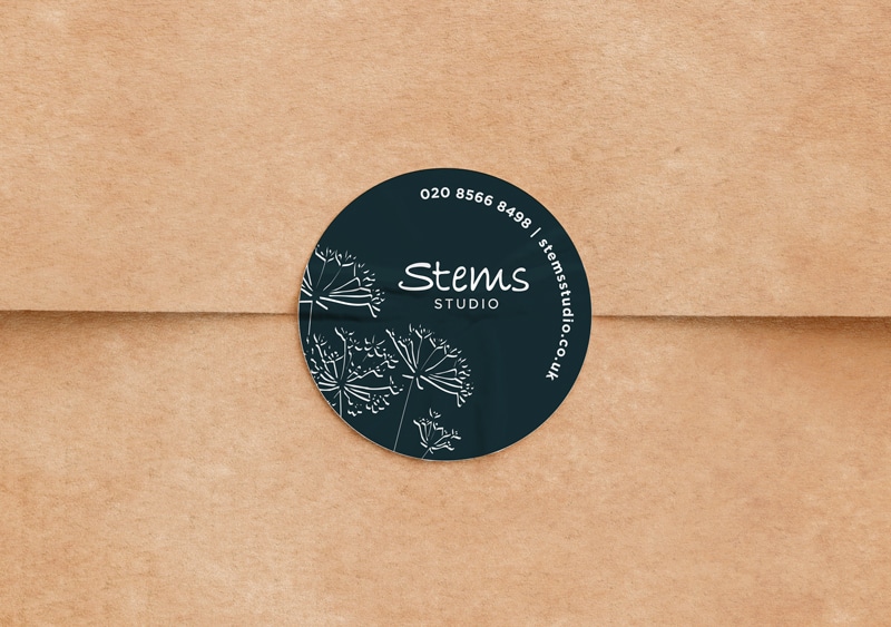 Stems Studio Shop Branding