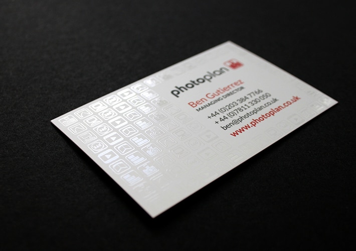 Photoplan property marketing business card