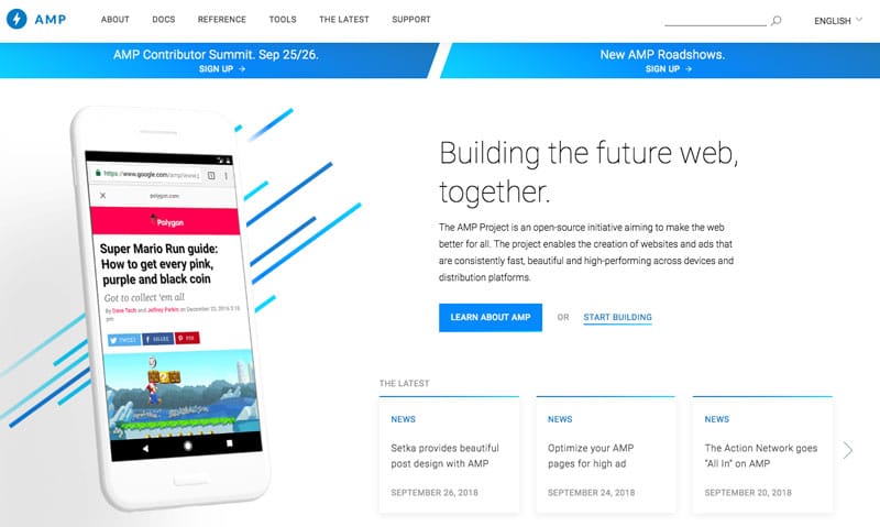 ACCELERATED MOBILE PAGES