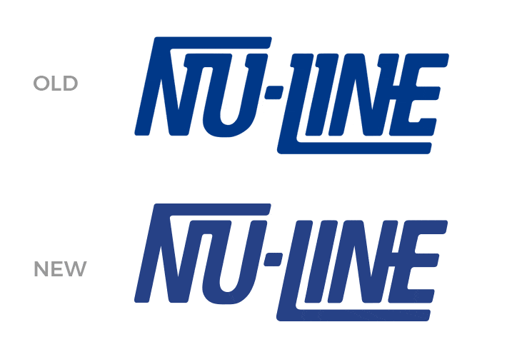 nu-line brand refresh - logo update