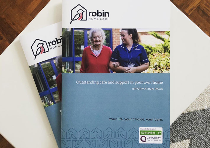 Robin Home Care Branding