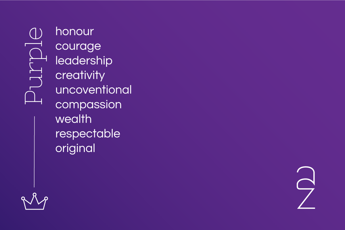 A Purple logo: Is it the best colour for your brand? 