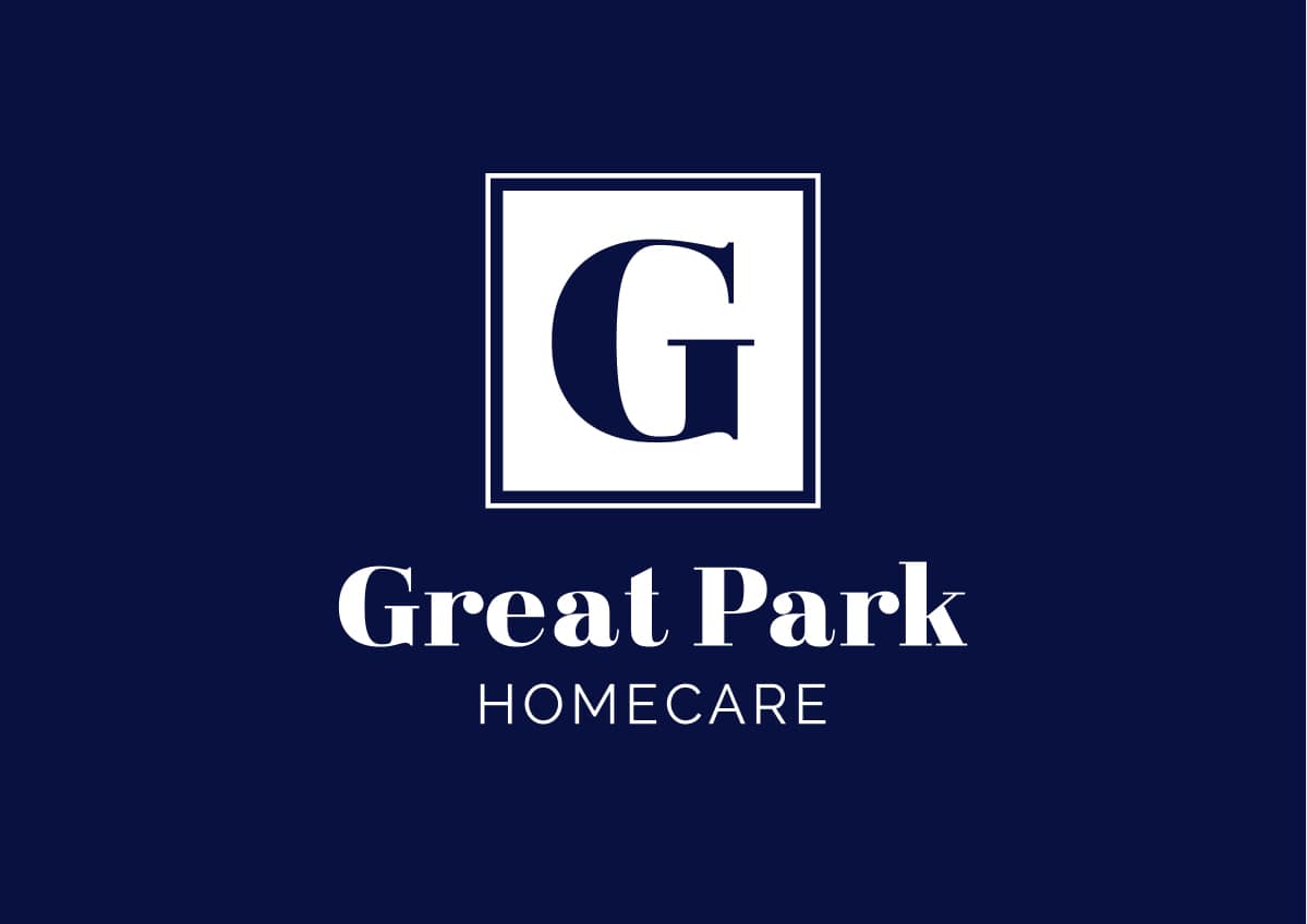 Great Park Homecare: care company branding