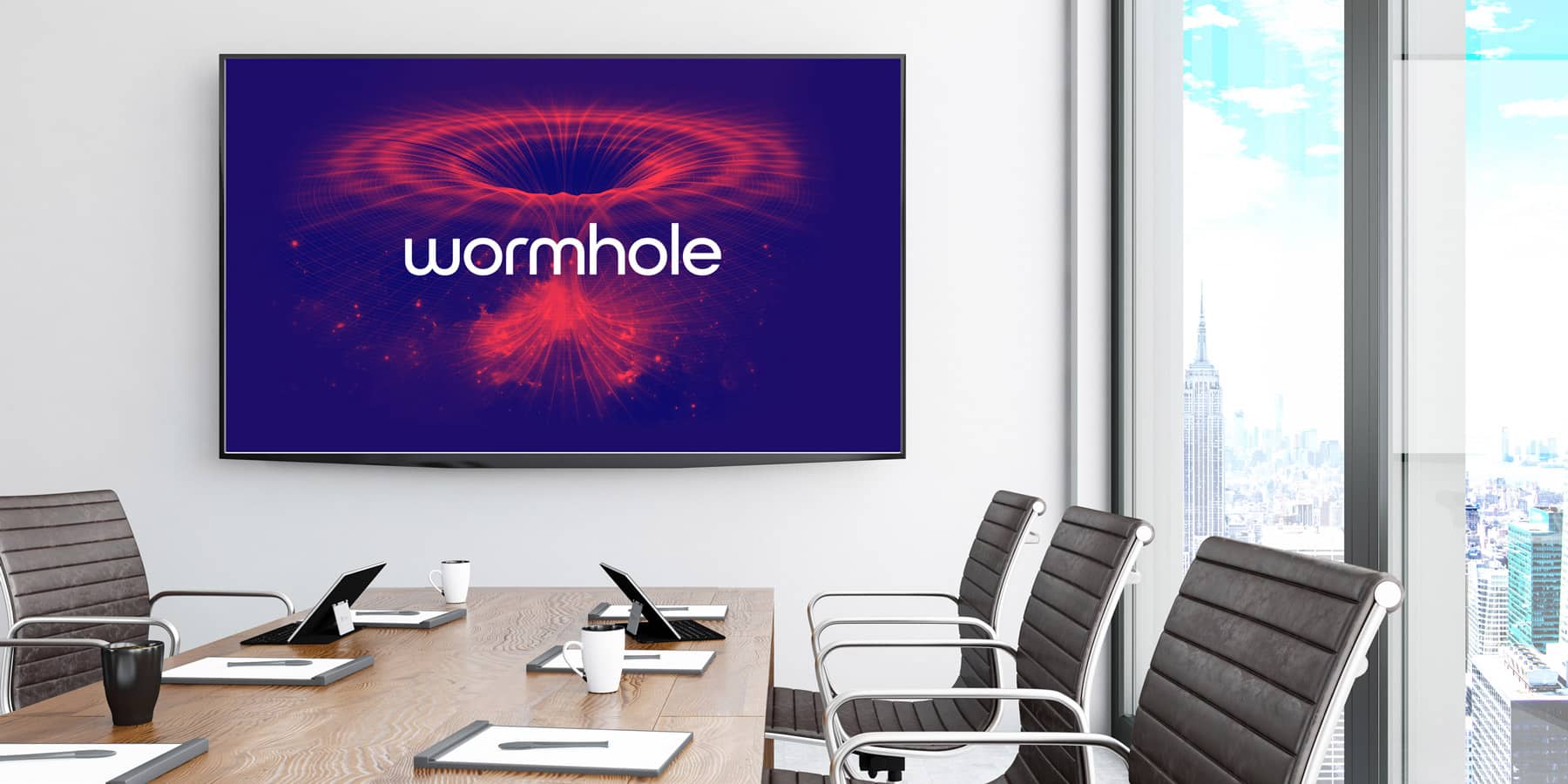 Wormhole Capital Branding + Website design+build