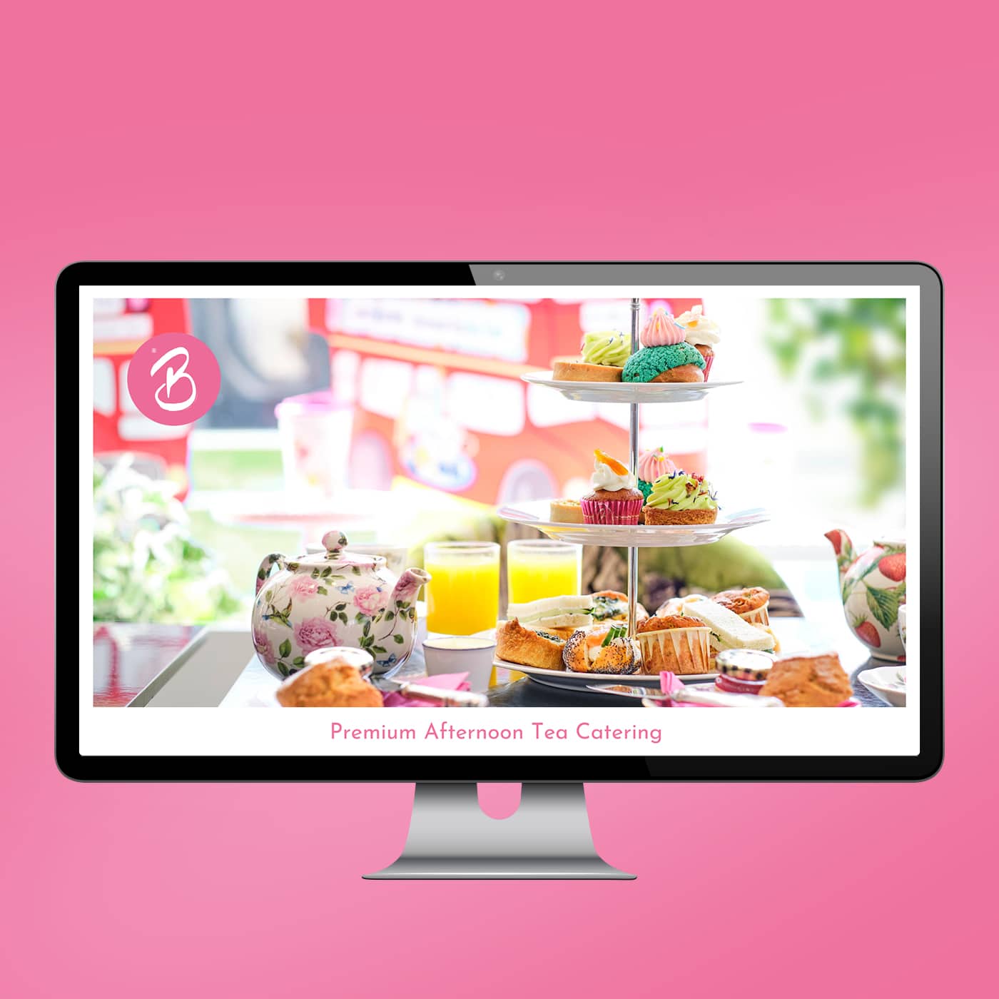 Brigit's Bakery Catering Services Canva Creds Deck design