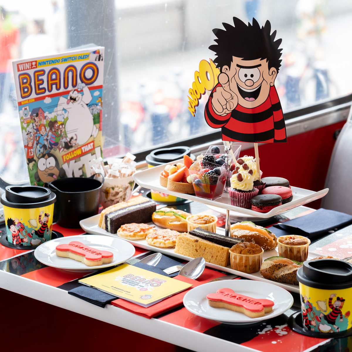 Beano X Brigit's Bakery Campaign Branding