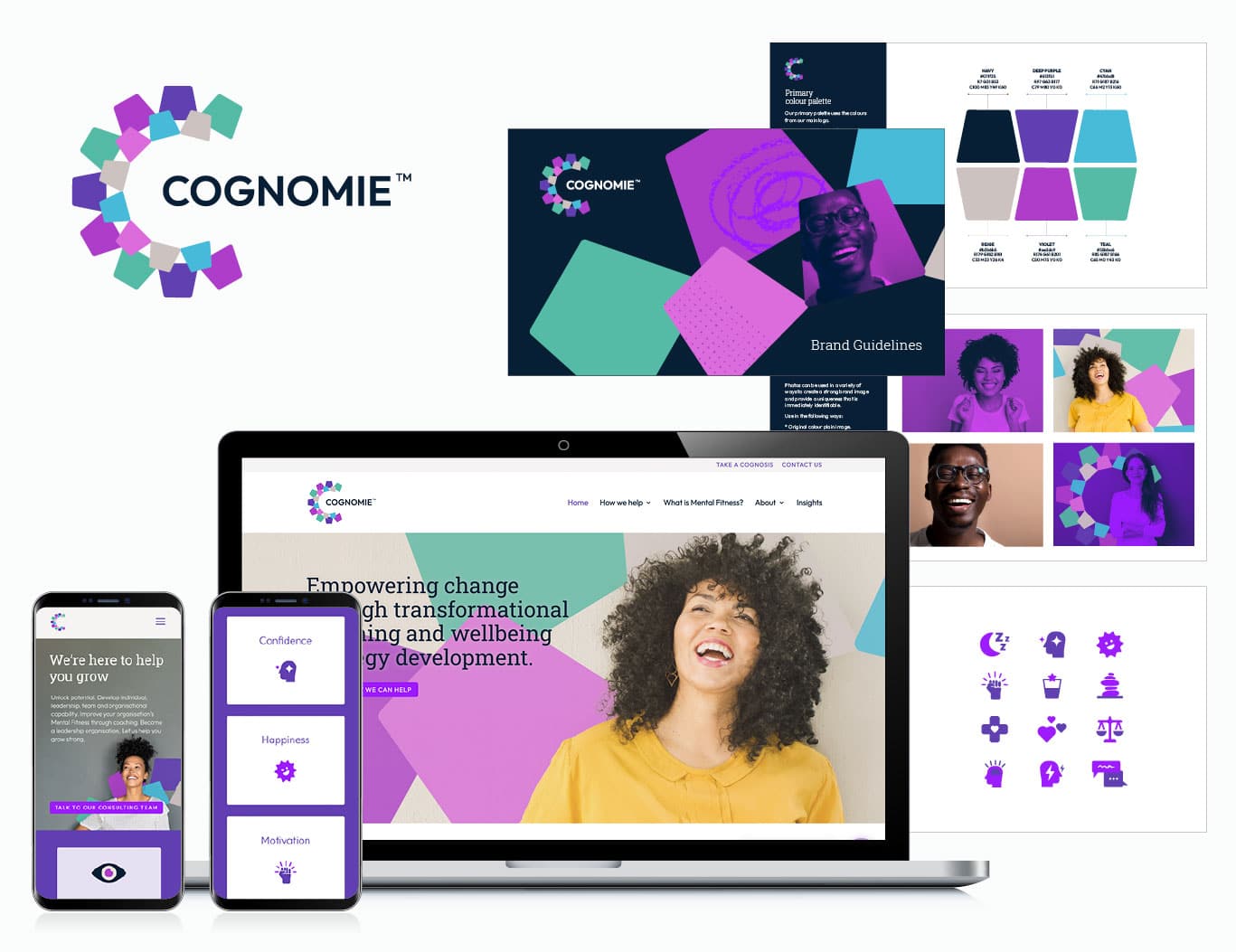 Cognomie rebrand: small business design agency